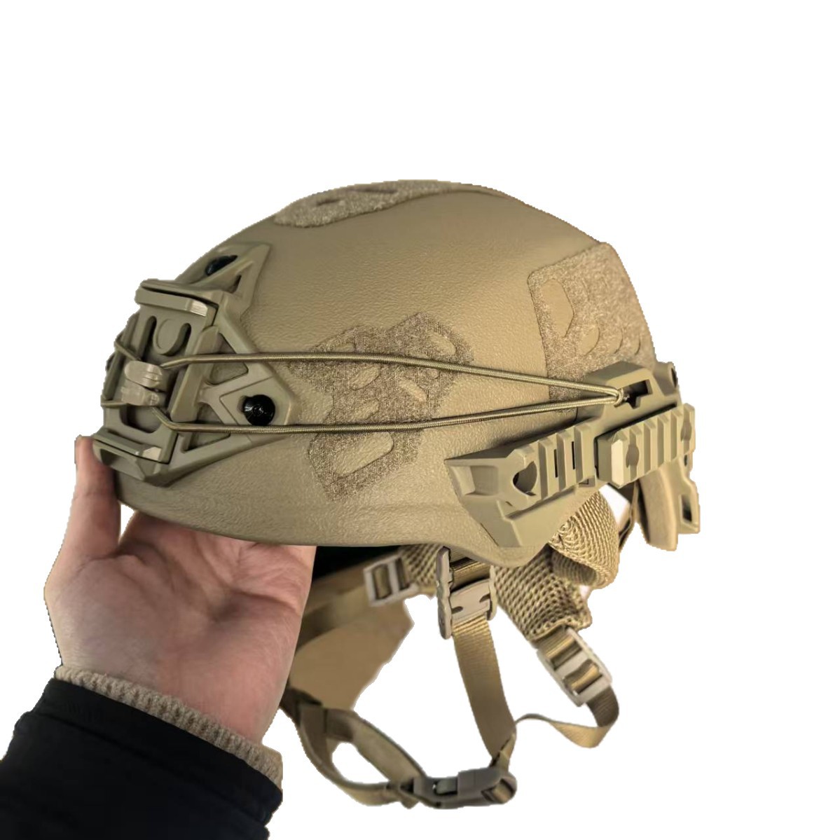 Casco antibalas Wendy de alto rendimiento aramidal PE verde militar casco antibalas protección táctica seguridad casco Wendy