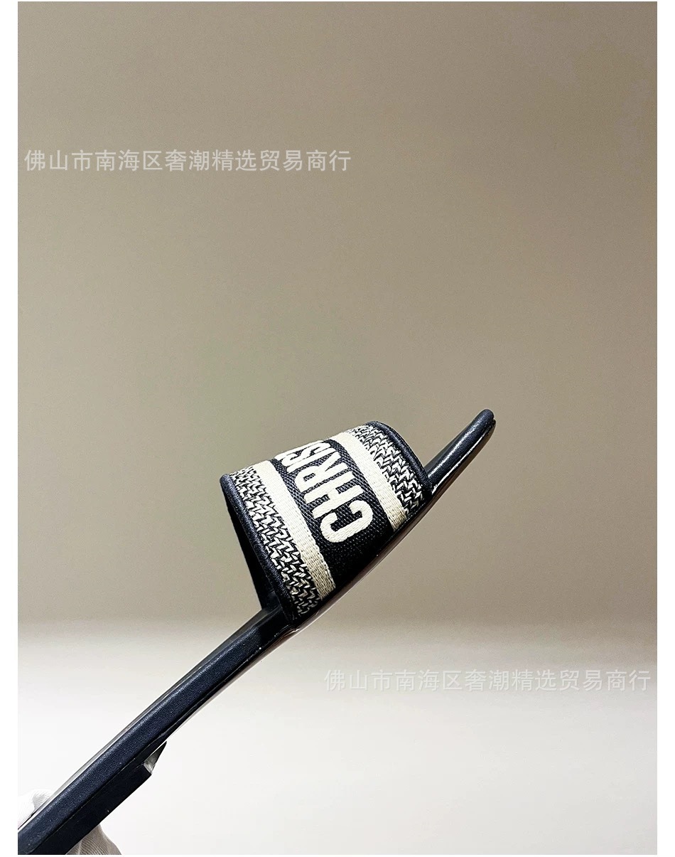 네이비 블루 플랫 바닥