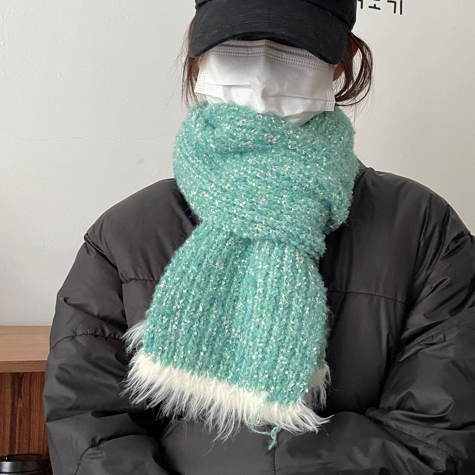 별이 빛나는 거친 가장자리 - 피콕 블루