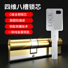 メーカーは盗難防止ドアのロックコアを供給しています。