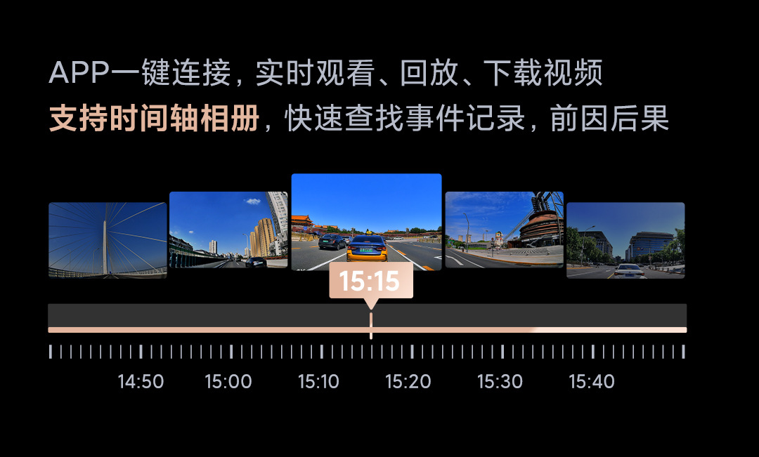 70Mai A810 Pro Dash Cam 4K Night Vision 70Mai Front and Rear Dual Recording Wireless Voice Control with Mobile Phone