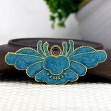 60377ͭ�ֹ�diy�������ͷ�η��κ�������29*66mm�ŷ粽ҡ��Ҷ