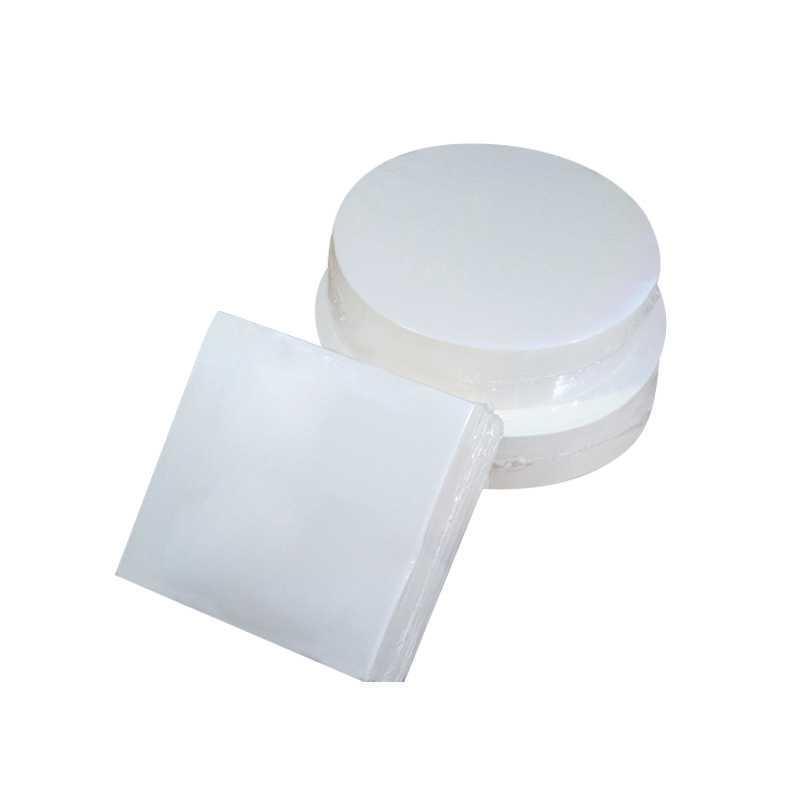 Factory wholesale 100 pieces of round food pad paper frozen meat partition paper non-stick double-sided silicone oil paper hamburger meat partition paper 5
