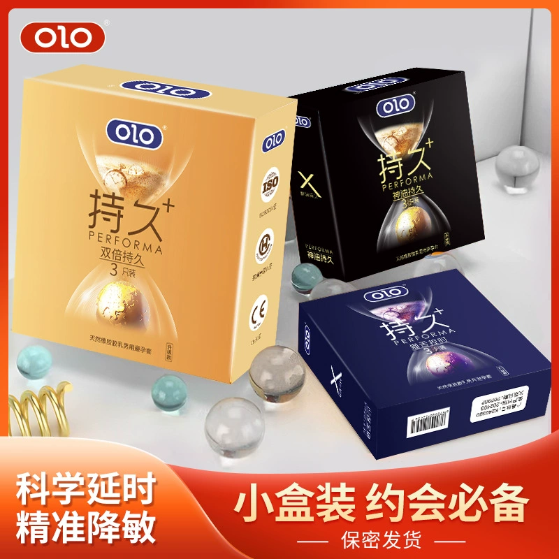 OLO кошачий язык с длительным ультратонким презервативом 3D большие гранулированные презервативы 3 секс-игрушки для взрослых