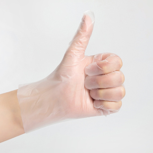 TPE thickened disposable gloves for food, catering, kitchen and baking, home cleaning, beauty protection, waterproof gloves