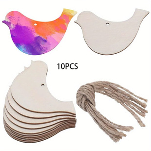 10PCSδ��ɿհ�ľ�|�B��b�� �m��DIY�ֹ�����