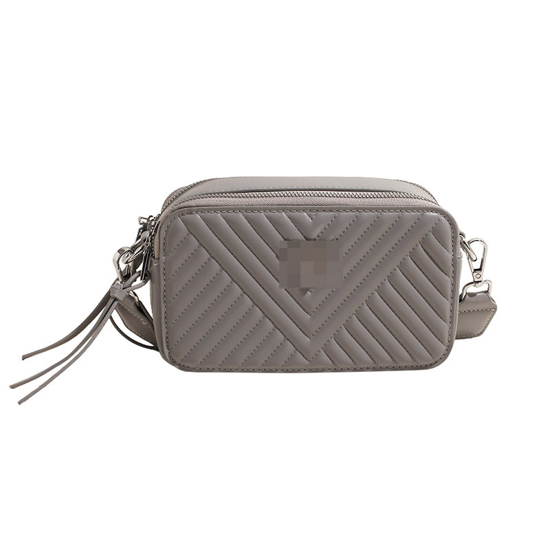 Bolso de hombro transfronterizo tendencia de la moda femenina tira de rombos bolso cuadrado pequeño casual todo-fósforo sentido de alta gama bolso de mensajero de estilo europeo y americano