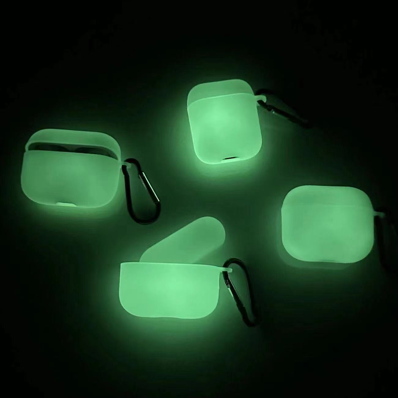 Luminous airpodspro2 protective case fluorescent Apple earph..