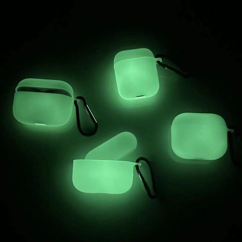 New Airpods 4/4 Noise Reduction Luminous airpodspro2 Protective Case Fluorescent Apple Protective Case Frosted New Airpods 4/4 Noise Reduction Luminous airpodspro2 Protective Case Fluorescent Apple Protective Case Frosted