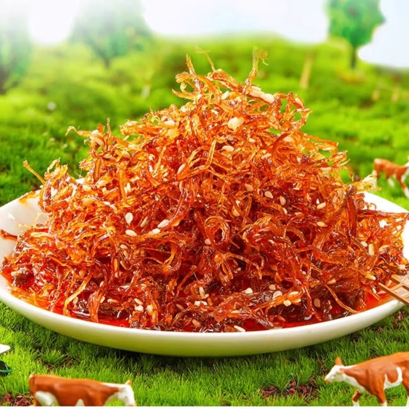 Sichuan ароматная нарезанная говядина 60г Dengying говядина острый острый чонгкинг снеки повседневные снеки маленькая упаковка