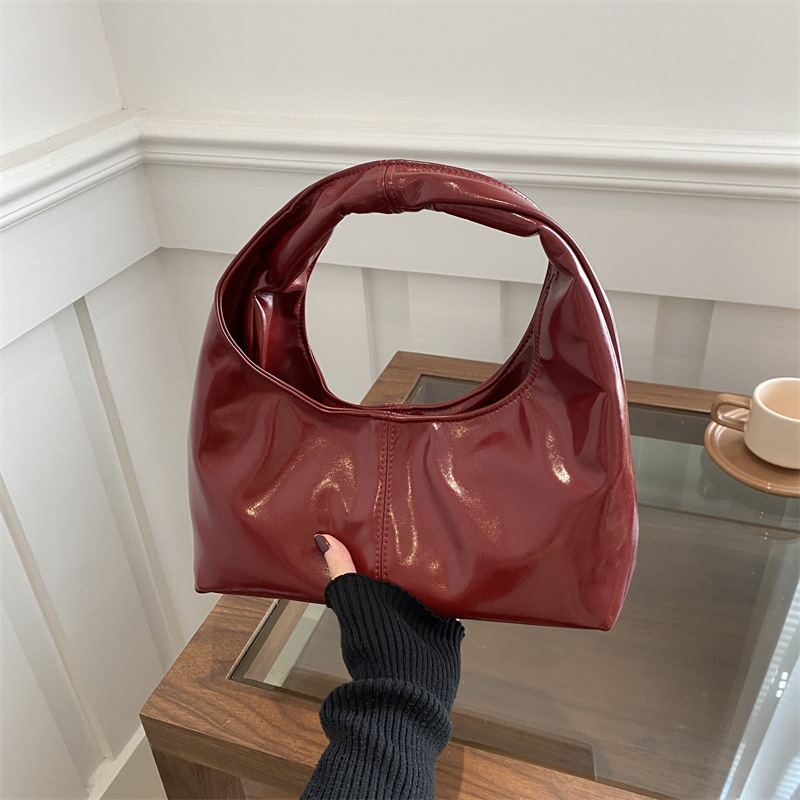 2024 invierno nuevo relajado ocio bolso de mujer de gran capacidad de moda extranjera sensación de viaje bolsa de hombro