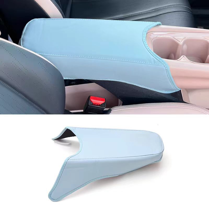 BYD Armrest Box Pad for BYD Seagull, Thin, Dedicated (Armrest box pad) - blue