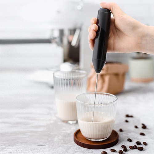 Coffee frother electric mini handheld milk stirrer home charging milk frother latte frother