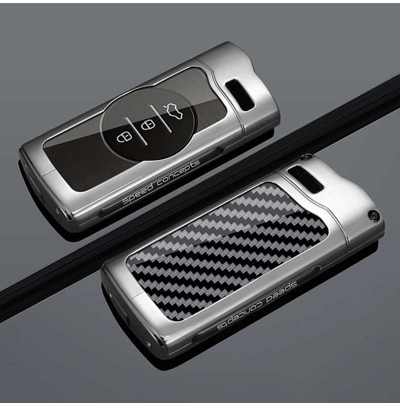 Chery Tiggo 7 Key Cover 23/24 New Model Tiggo 7 Super Edition 5X People's Edition 3X Car Metal Case with Buckle