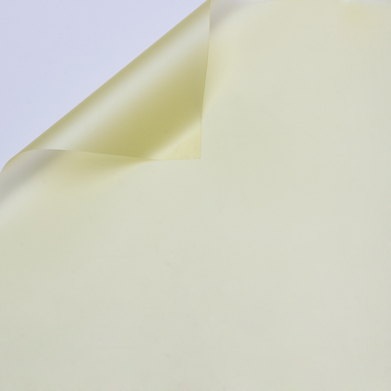 Huashi papel crema fresco embalaje de flores vidricola impermeable regalo florista material de papel de embalaje de flores