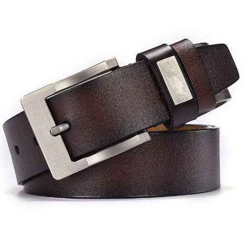 [high quality Pu] men's belt high quality belt men's pin buckle young cowboy leisure retro belt men's belt