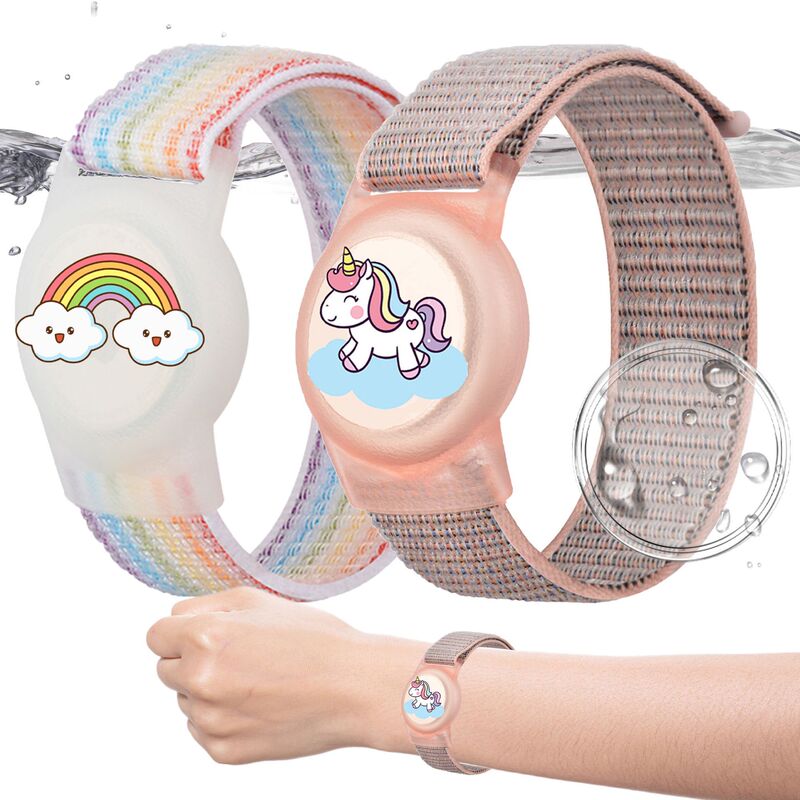 Suitable for Apple Airtag Protective Case for Elderly and Children Locator Bracelet Strap Tracking Anti-lost device Airtag Case