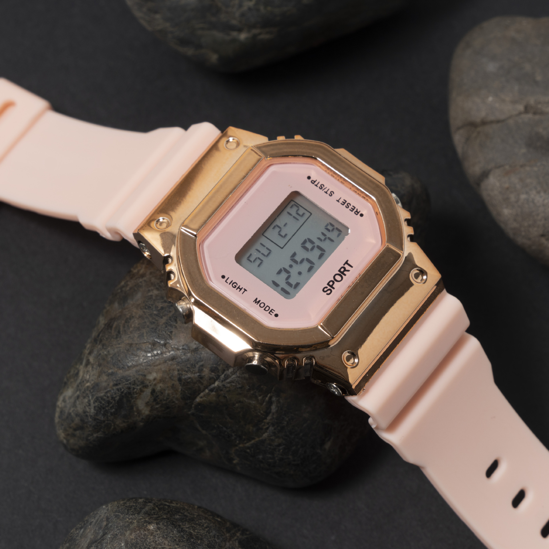Multifunctional Led Childrens Watch Dual Display Unicorn Style_voghion.com