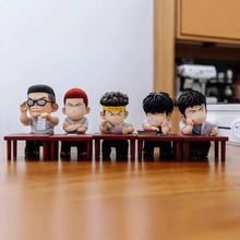 灌篮高手 Q版5款补考军团 樱木  流川枫 赤木  三井寿 宫城 手办