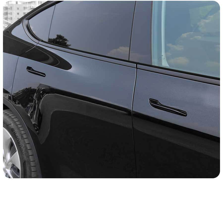 Suitable for Tesla Model 3/Y New Model Door Handle Anti-Slip Anti-Freeze Auxiliary Device Door Handle Modification