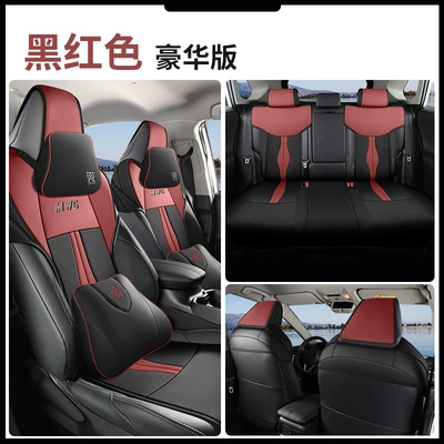 special seat cover half pack — Modelə uyğun (Original) oturacaq örtükləri - deluxe-edition-black-and-red-special-car