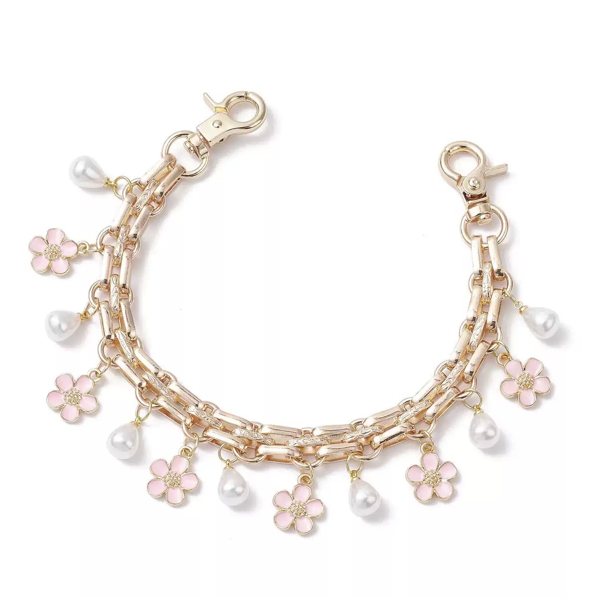 Cadena Decorativa de Metal para Bolso con Función de Extensión