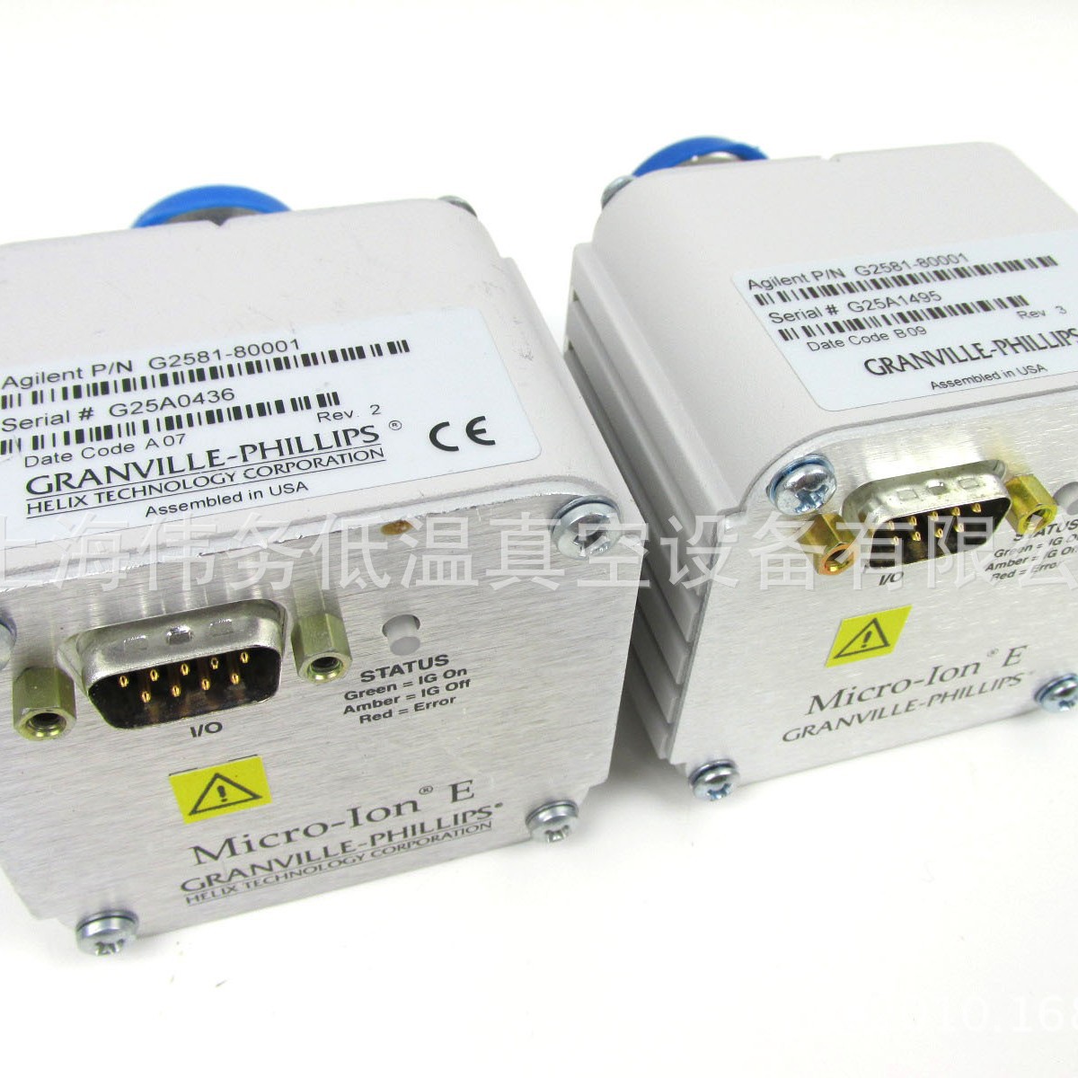 GRANVILLE-PHILLIPS MICRO-ION E G2581-80001 VACUUM GAUGE