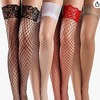 Individual silica gel non-slip fishing net, tights, plus size, European style, suitable for teen