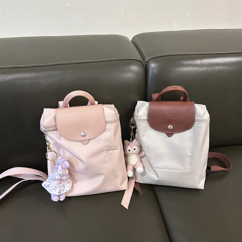 High-Quality Longchamp Backpack, Classic Old Version, Ultra-Lightweight Waterproof Nylon Backpack, Commuter Computer Bag, Pebble Color High-Quality Longchamp Backpack, Classic Old Version, Ultra-Lightweight Waterproof Nylon Backpack, Commuter Computer Bag, Pebble Color