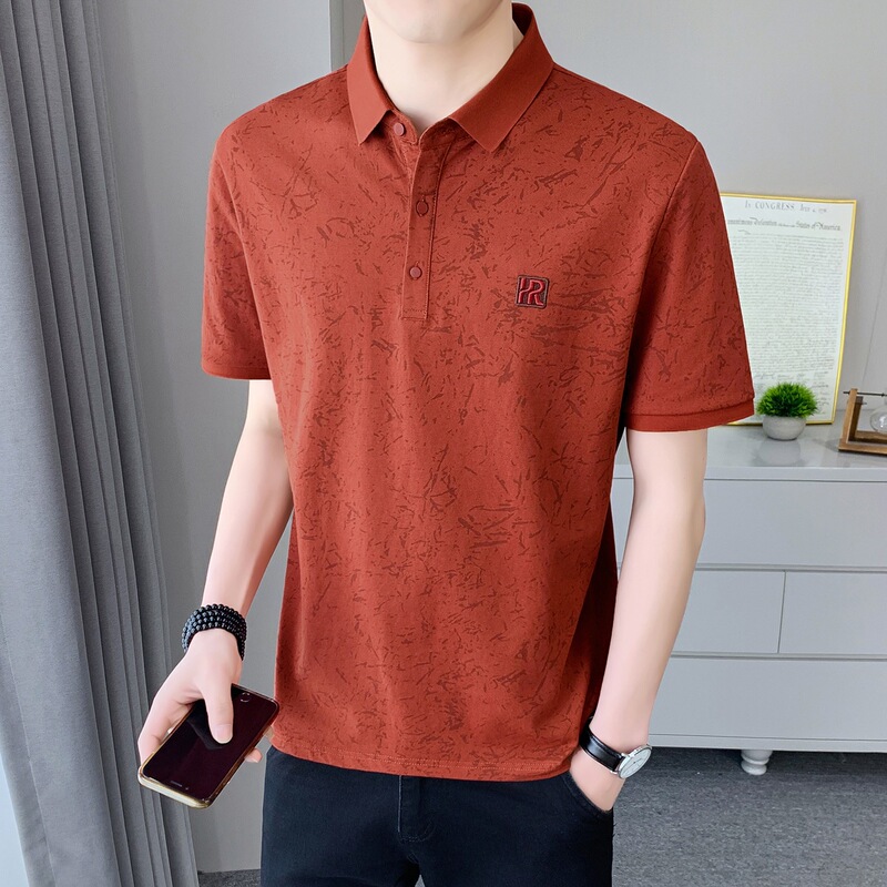 We Are Sincerely Seeking Agents for Men's Casual Tops, 2026 Summer Fashion Versatile Loose-Fitting Polo Shirts for Young and Middle-Aged Men