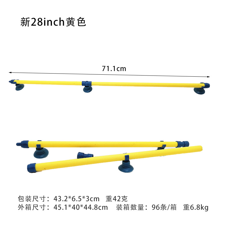 Tubo de acuario americano tanque de peces tubo de burbuja tira de burbuja placa de piedra de la burbuja tira de gas de piedra de tira de aumento de oxígeno del acuario