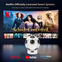 2025 新しい超高精細スマートプロジェクタークロスボーダーホットスタイル外国貿易電動フォーカス 1080P/4K クリア投影スクリーン