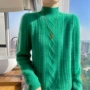 女式半高领显瘦新款羊毛衫