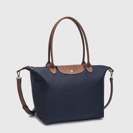 Energy龙骧大号托特长柄单肩手提包通勤旅行大容量百搭时尚饺子包