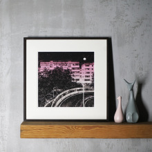 鲁大爷黑鸡翅M裱画框a4相框版画装裱a3实木字画国画框挂墙油画框