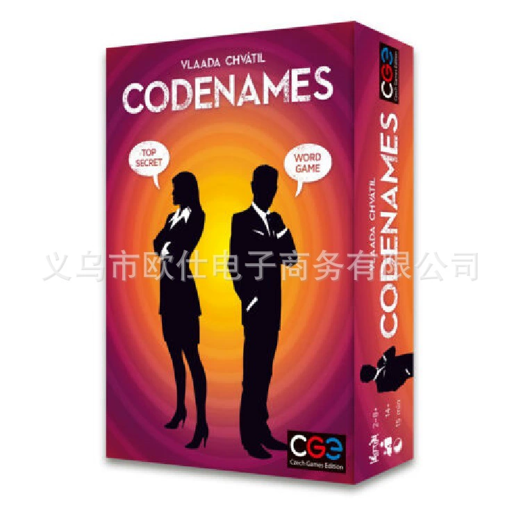 English version codenames Operation Codename Family Party Board Game Secret Codename Cards