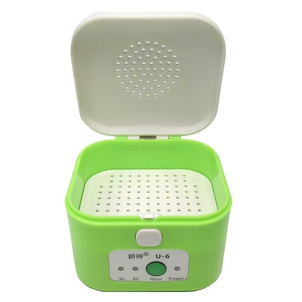 Comercio exterior transfronterizo versión en inglés audífono caja de secado electrónico conjunto de sonido audífono auricular secador especial gramo temporización