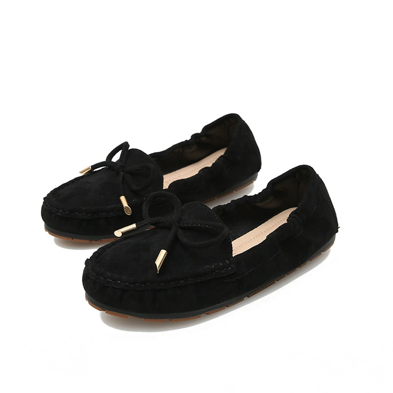 Women's 2023 spring and autumn style flat sole wear lazy soft sole pregnant women's large size versatile Korean style work shoes