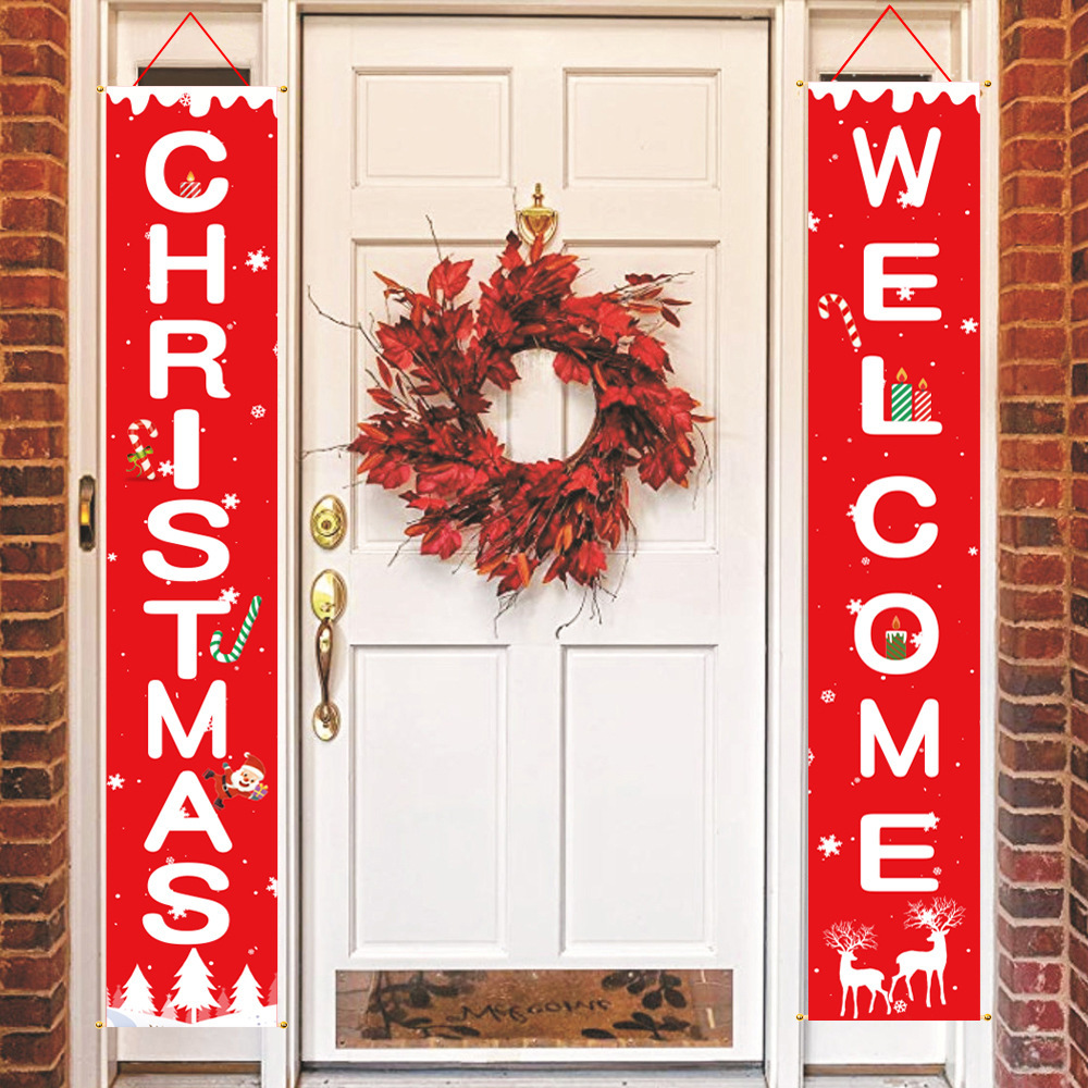 Jule dørbanner til julepynt og festlig dekoration_voghion.com