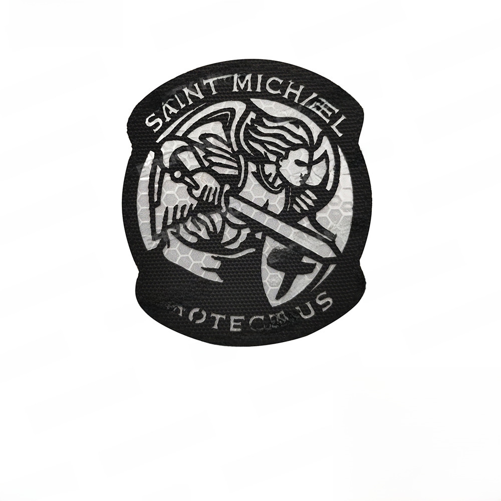 하이케 야외 국경 간 재고 대천사 세인트 마이클 완장 벨크로 배낭 스티커 스티커 스티커