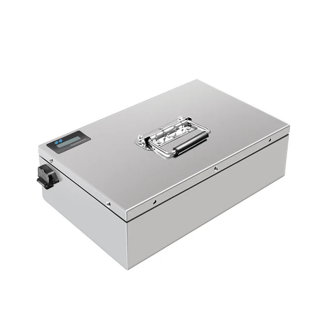 Two-Wheeled and Three-Wheeled Vehicle Power Battery Solar Energy Storage Shell Lithium Battery Box Stainless Steel Electric Vehicle