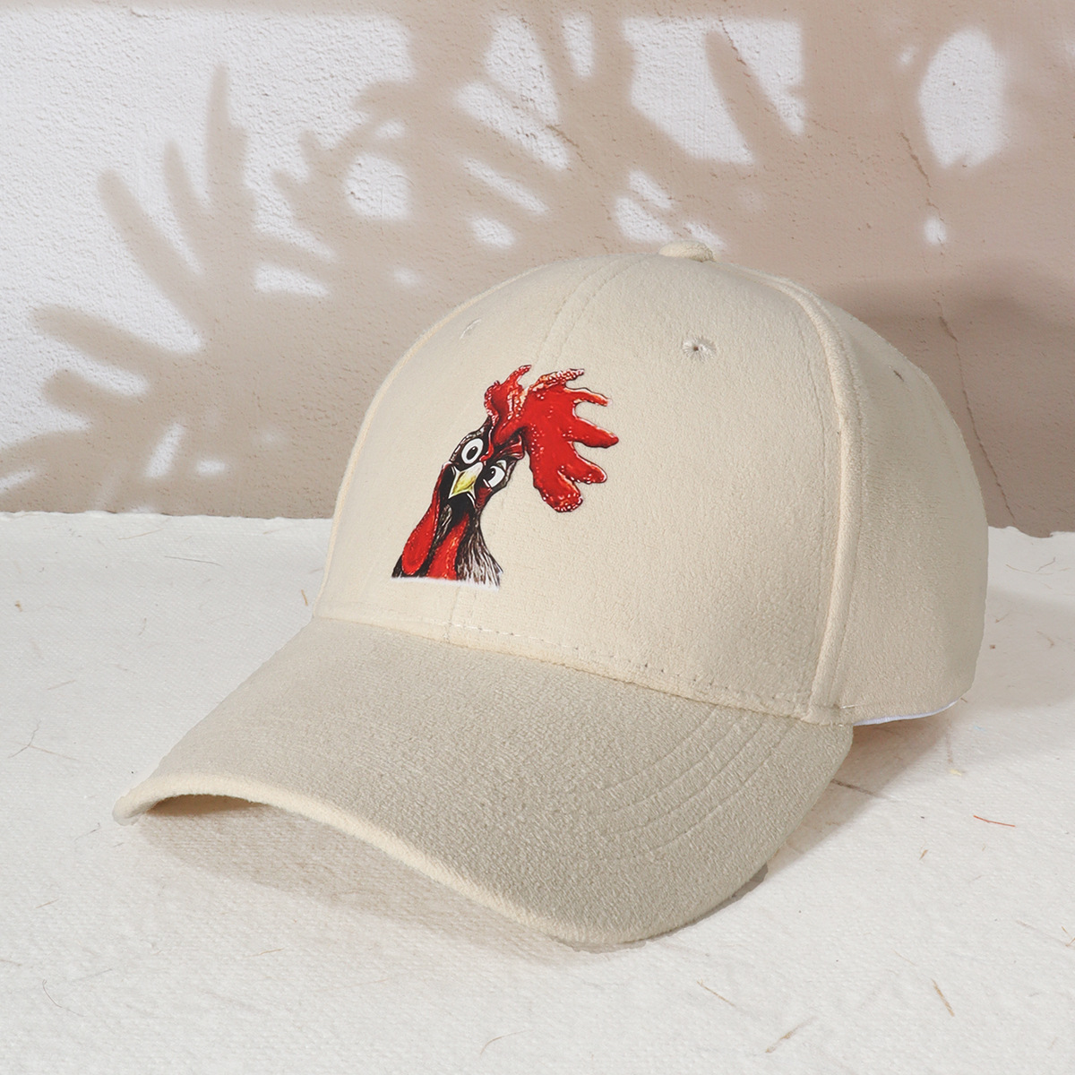 Unisex Men's and women's four seasons casual trend cute chicken print baseball cap fashion high quality sunscreen hat_voghion.com