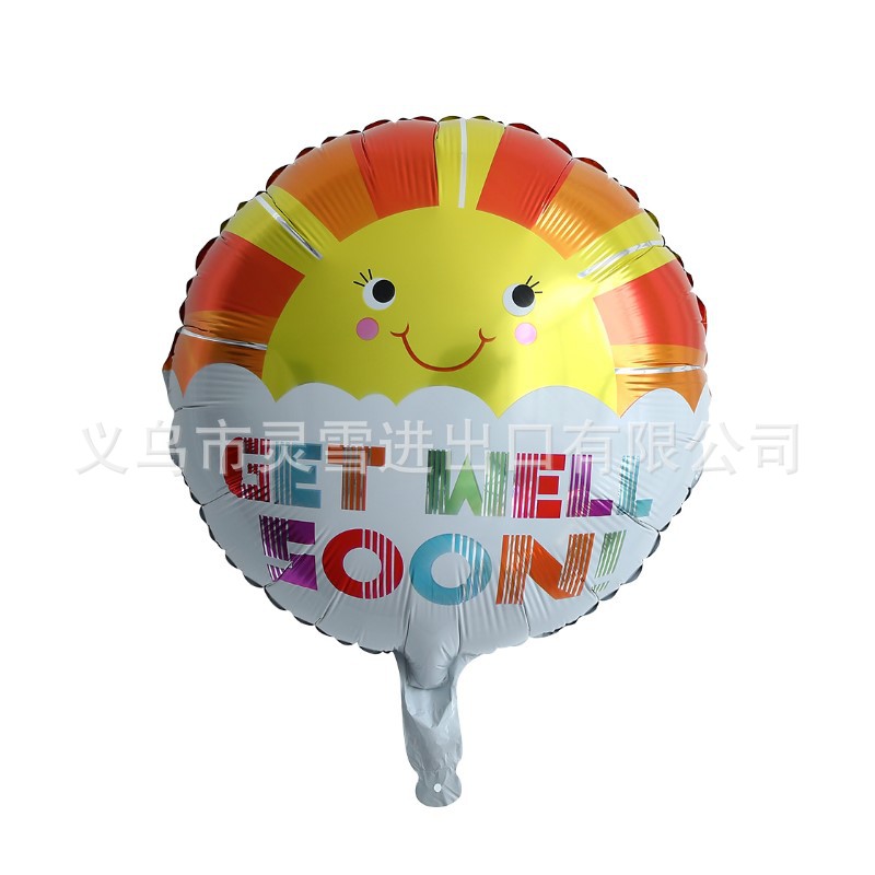 18 -inch Western Early Rehabilitation Get Well Soon blessed aluminum…