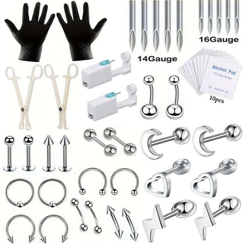 Europäischer Piercing Schmuck Aus Titanstahl Für Nase Und Lippe_voghion.com