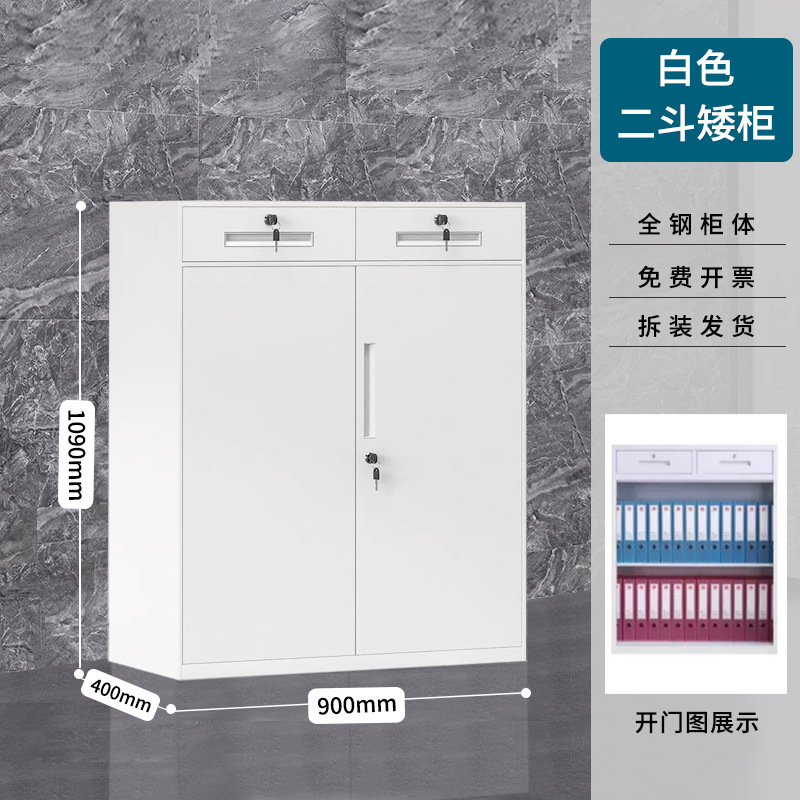 gabinete de archivos gabinete de archivos de oficina gabinete de archivos color ajuste desmontaje y ensamblaje armario de almacenamiento doble color engrosado cupón gabinete de hoja de hierro