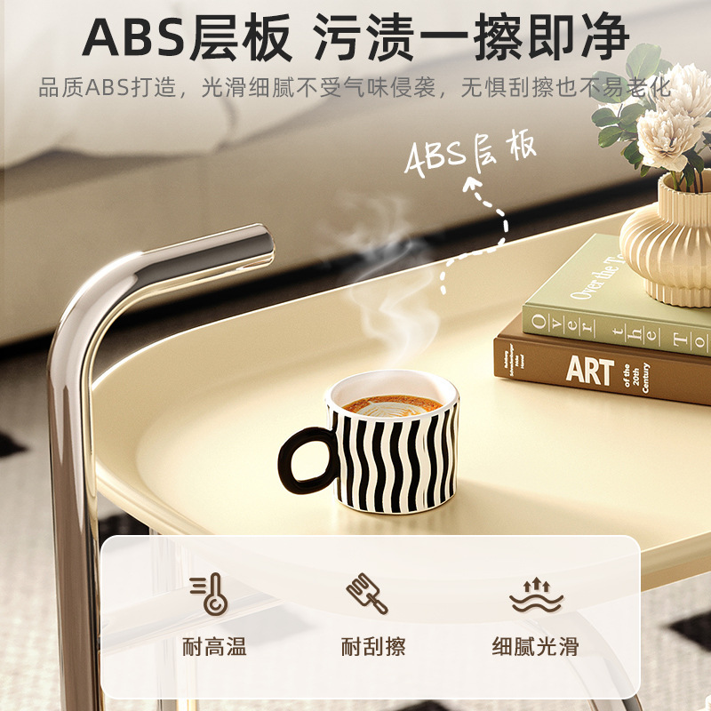 Mesa lateral móvil, mesa de centro, apartamento pequeño, sala de estar, sofá doméstico, armario lateral, armario lateral, nuevo carro, mesita de noche