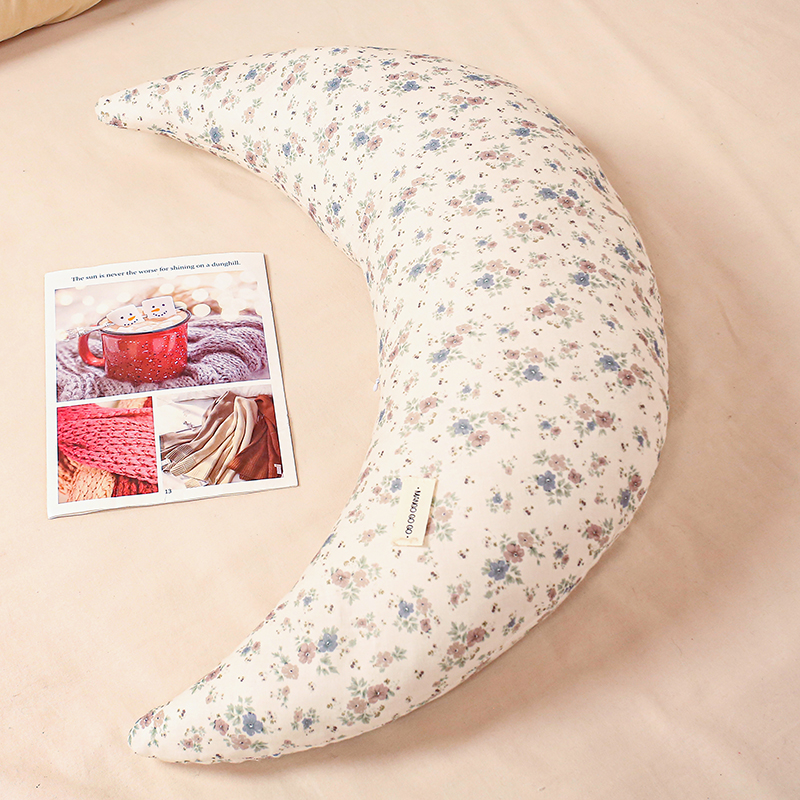 Almohada en Forma de Luna para Piernas de Peluche image 7
