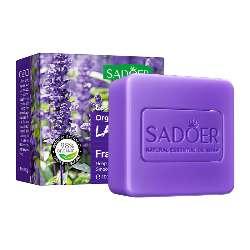 国境を越えた貿易 SADOER オレンジ エッセンシャル オイル ソープ サマー クレンジング 洗顔 バス 手作り石鹸 石鹸卸売|undefined