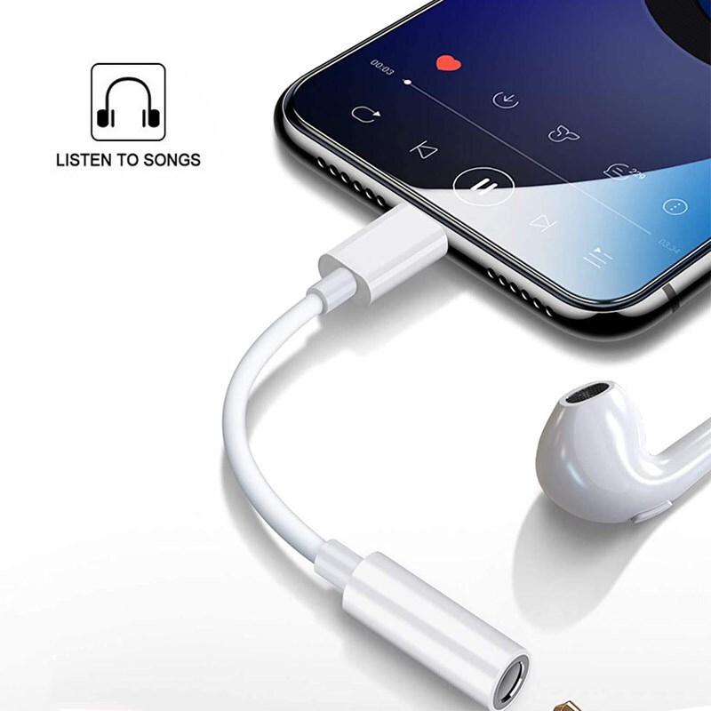 The 7th generation USB-C earphone adapter is suitable for Apple iPhone15 14 13 12 mobile phone 3.5mm audio adapter