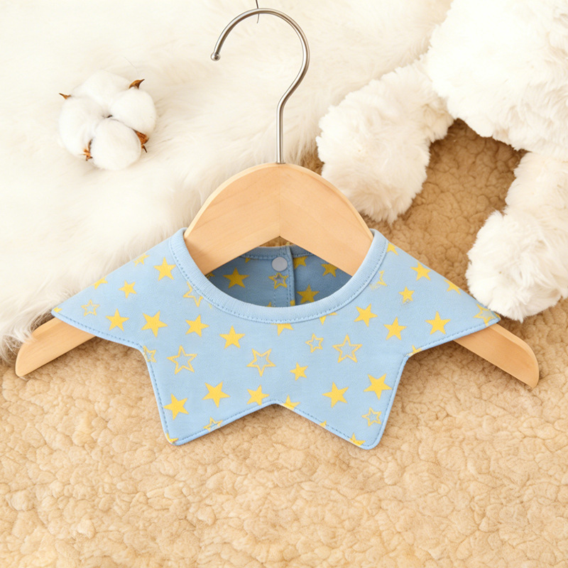 [방수면 양면인쇄] 하늘색 노란색 별